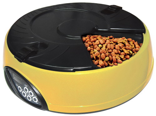  6 Meal LCD Automatic Pet Feeder dog feeder pet bowl 