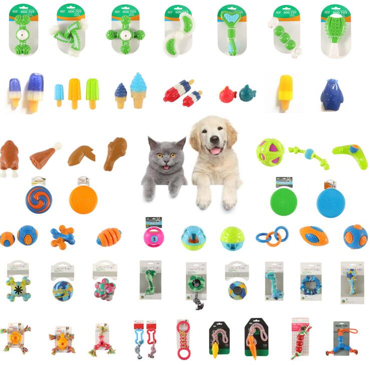 Christmas rubber pet toy
