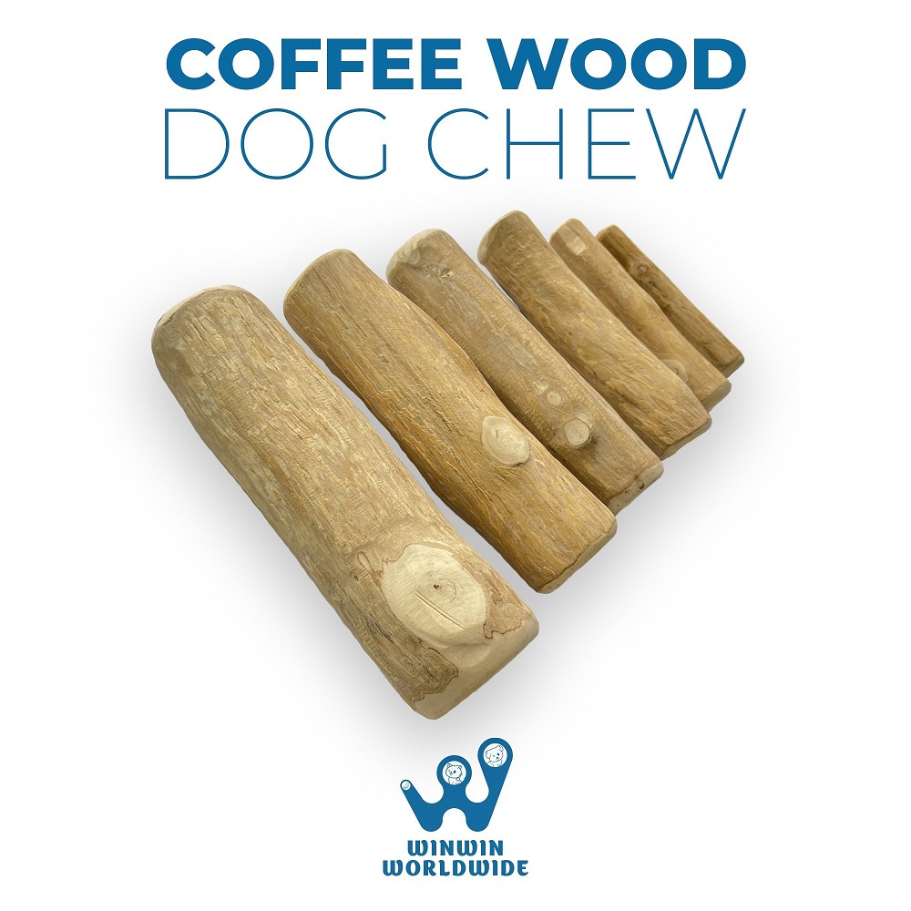 Natural Coffee Wood Chew Dog, Chew Stick, Dogs Chew Toys, 100% Natural Bone Toys for Pets Made in Vietnam - Wholesaler Supplier Manufacturer 
