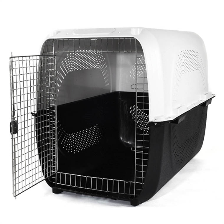 China pet supplies ABS+PP materials airline approved size XL 72*53*53cm pet carrier dog cage