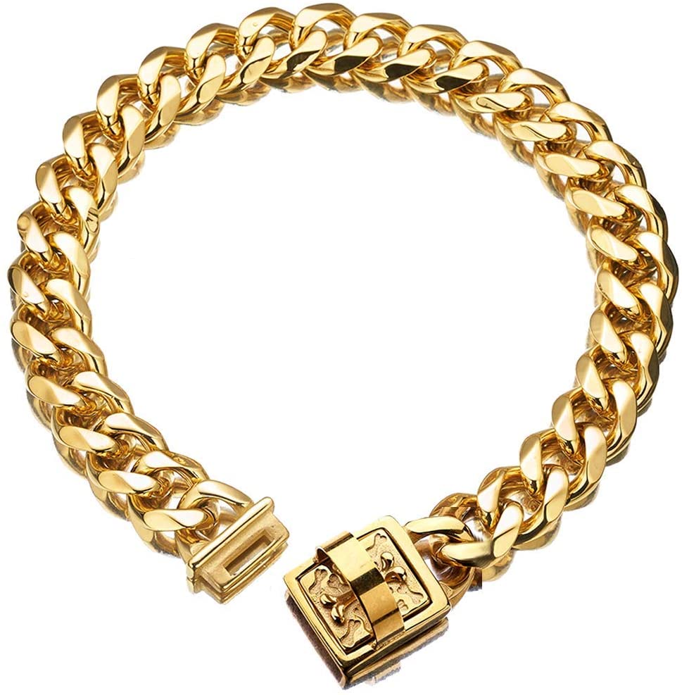 Gold Dog Chain