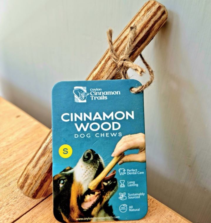 Ceylon Cinnamon Wood Dog Chew - Small